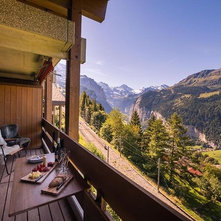 Chalet Primula Penthouse 翁根 外观 照片