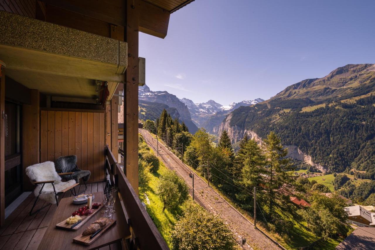 Chalet Primula Penthouse 翁根 外观 照片
