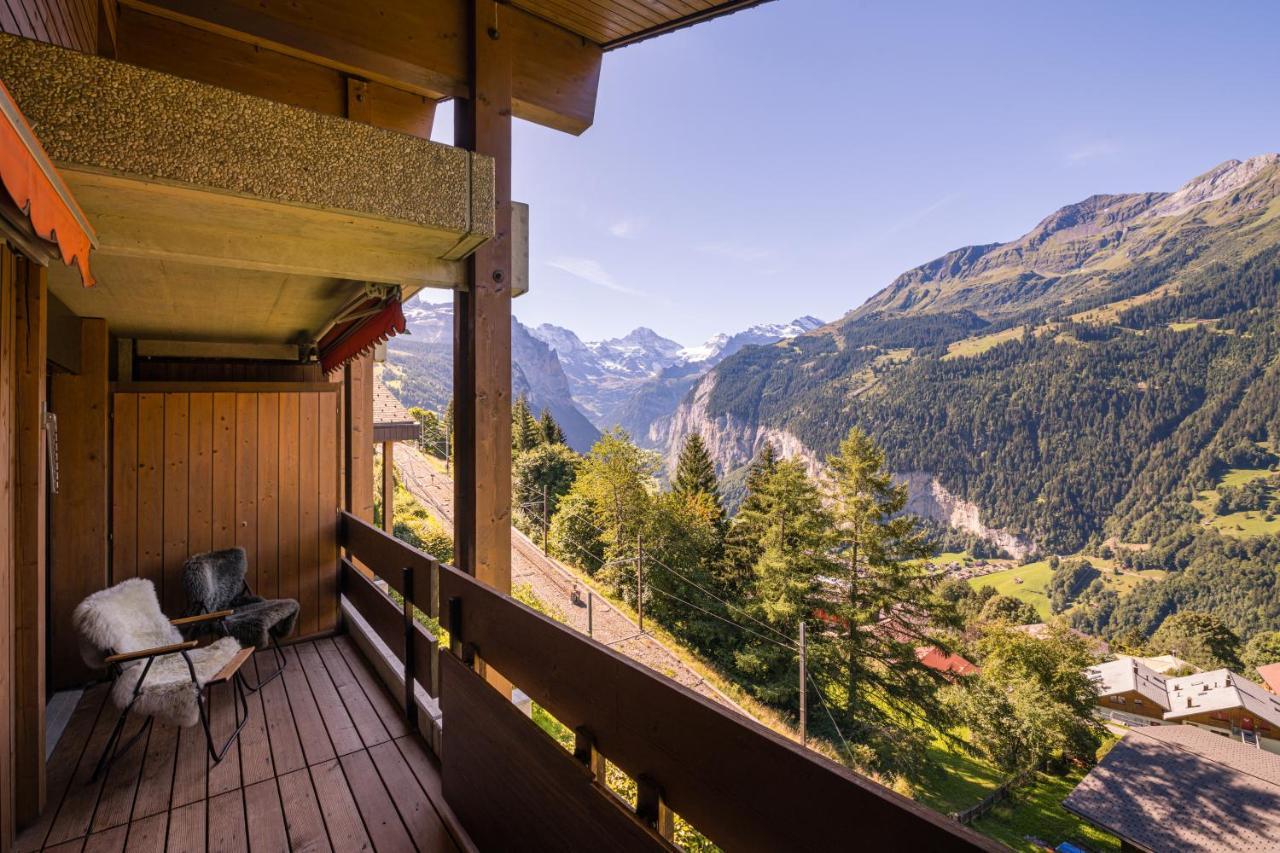 Chalet Primula Penthouse 翁根 外观 照片