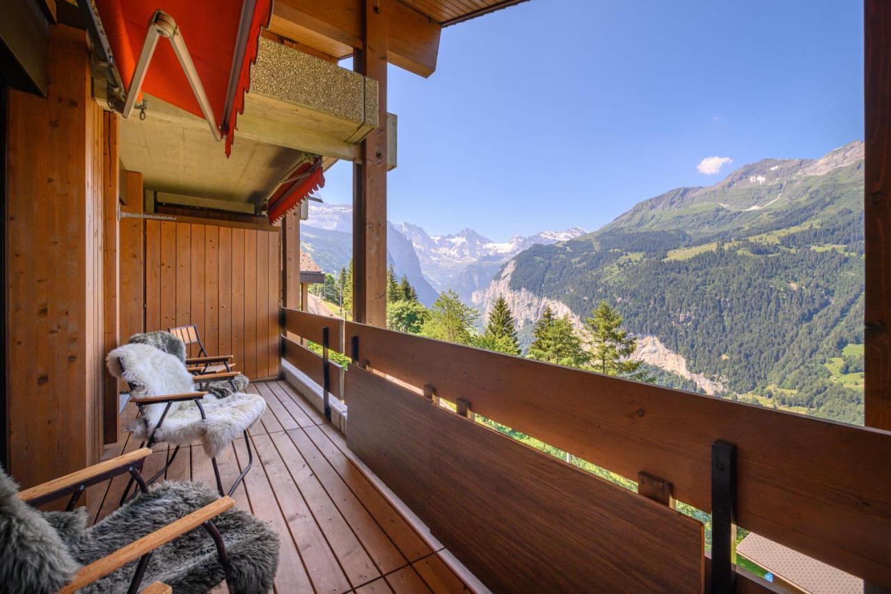 Chalet Primula Penthouse 翁根 外观 照片