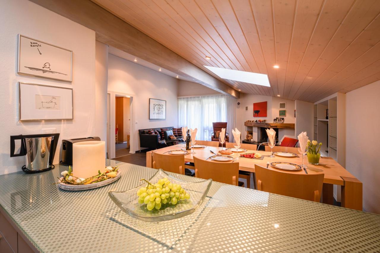 Chalet Primula Penthouse 翁根 外观 照片