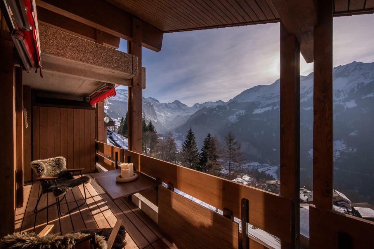 Chalet Primula Penthouse 翁根 外观 照片