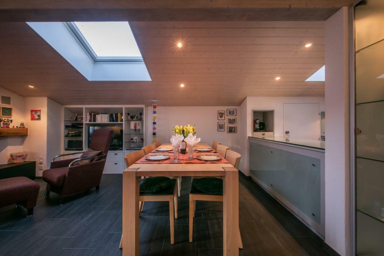 Chalet Primula Penthouse 翁根 外观 照片